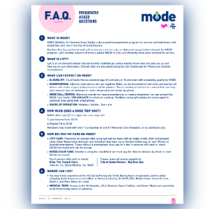 MODE FAQ 2026
